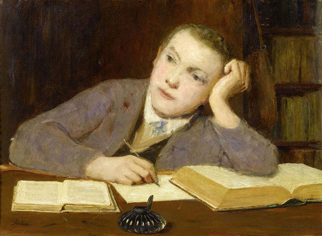 Writing Boy